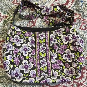 Vera Bradley Plum Petals crossbody